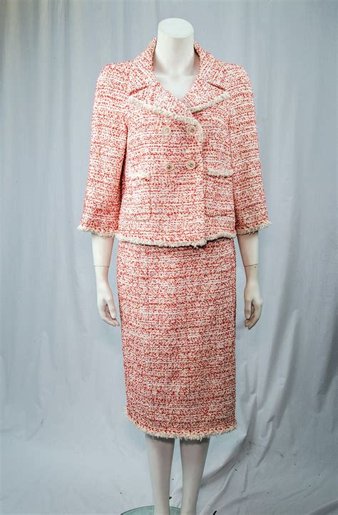 the tweed suit chanel|Chanel tweed suit for sale.